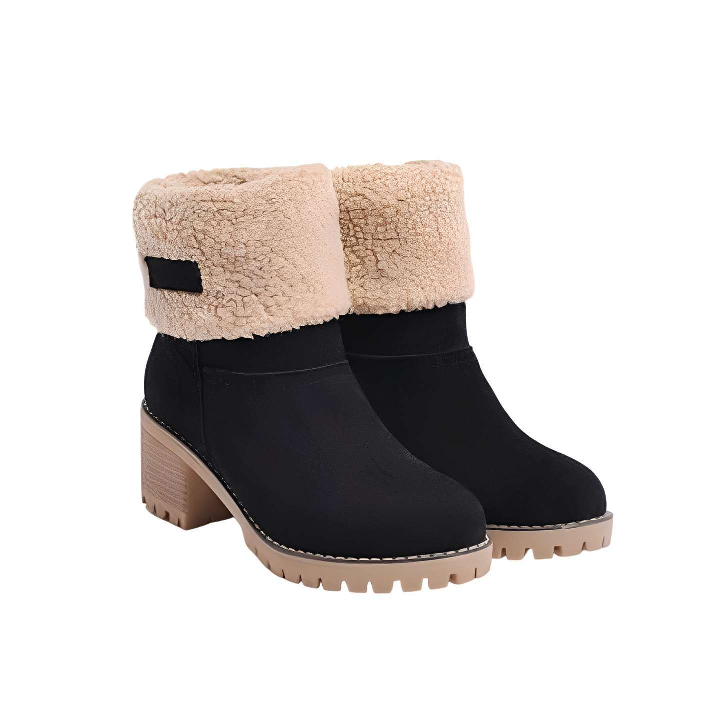 Donna - Stivaletti in pelle scamosciata - Stile invernale