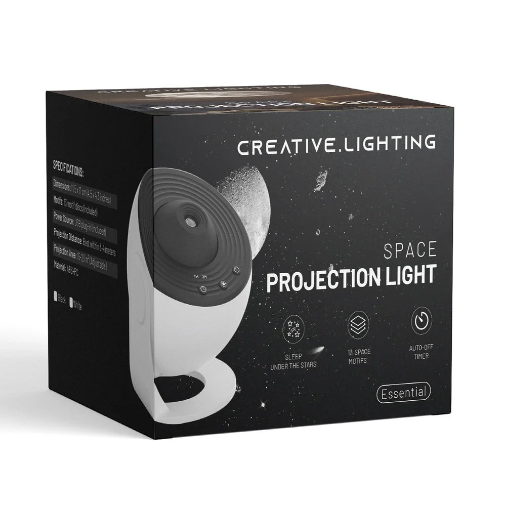 Proiettore Galassia per Camera da Letto con Luce Notturna USB