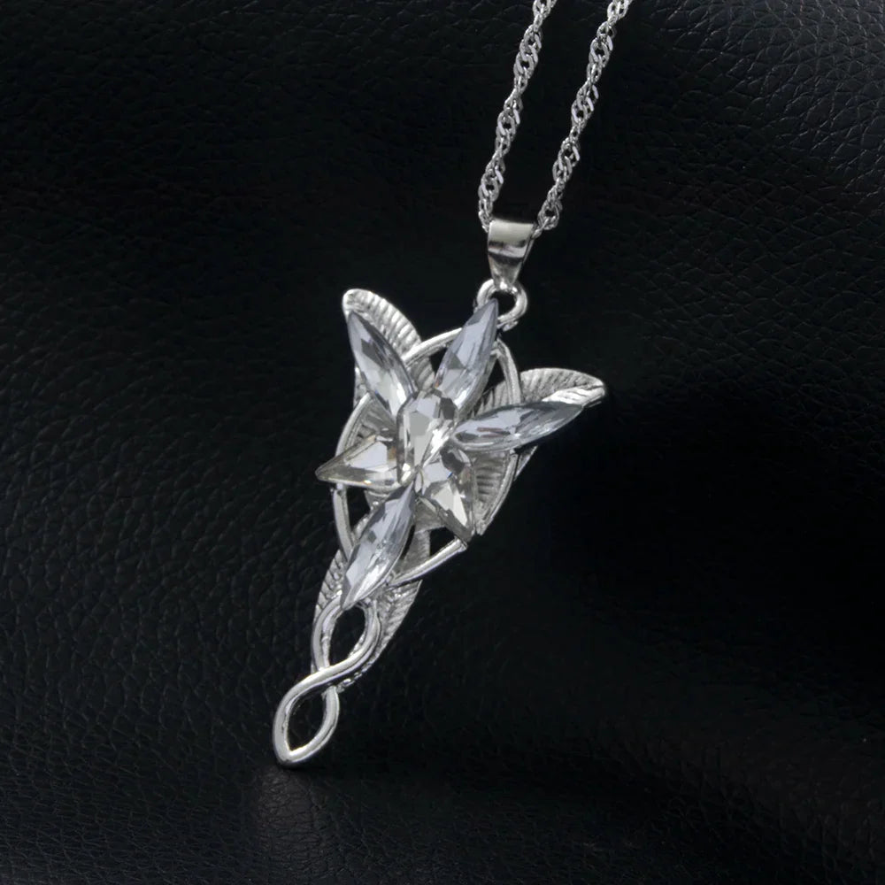 Collana da Donna – Con Cristalli, Adatta per Occasioni Casual e Festive