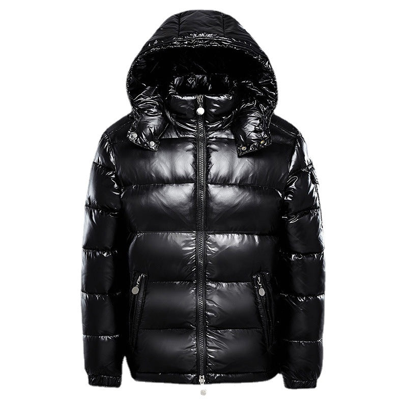 Giacca Invernale Uomo Trapuntata Effetto Lucido