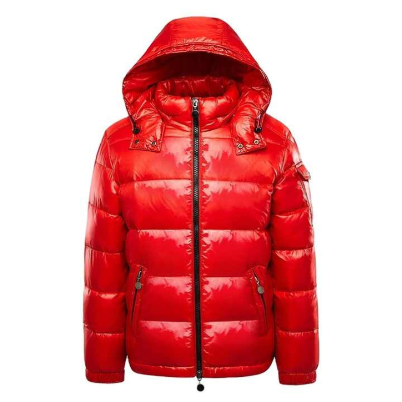Giacca Invernale Uomo Trapuntata Effetto Lucido