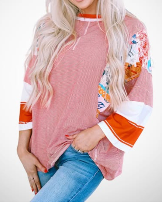 Top Oversized Donna – Casual, Adatto per Primavera e Estate