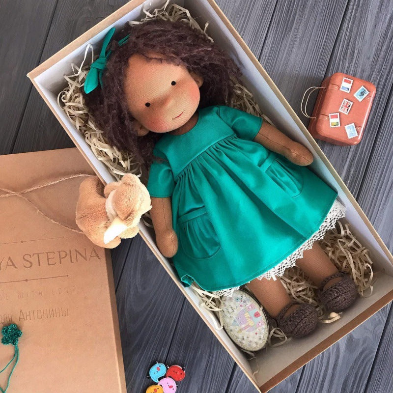 Bambola Waldorf Fatta a Mano, Gioco di Ruolo Personalizzabile 3+