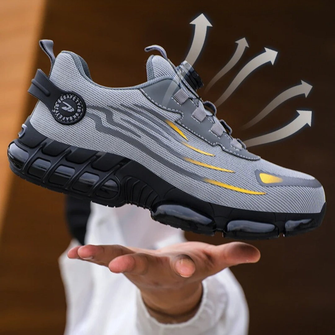 Werkschoenen Heren | Veiligheidsschoenen | Antislip grip & snelle draaisluiting