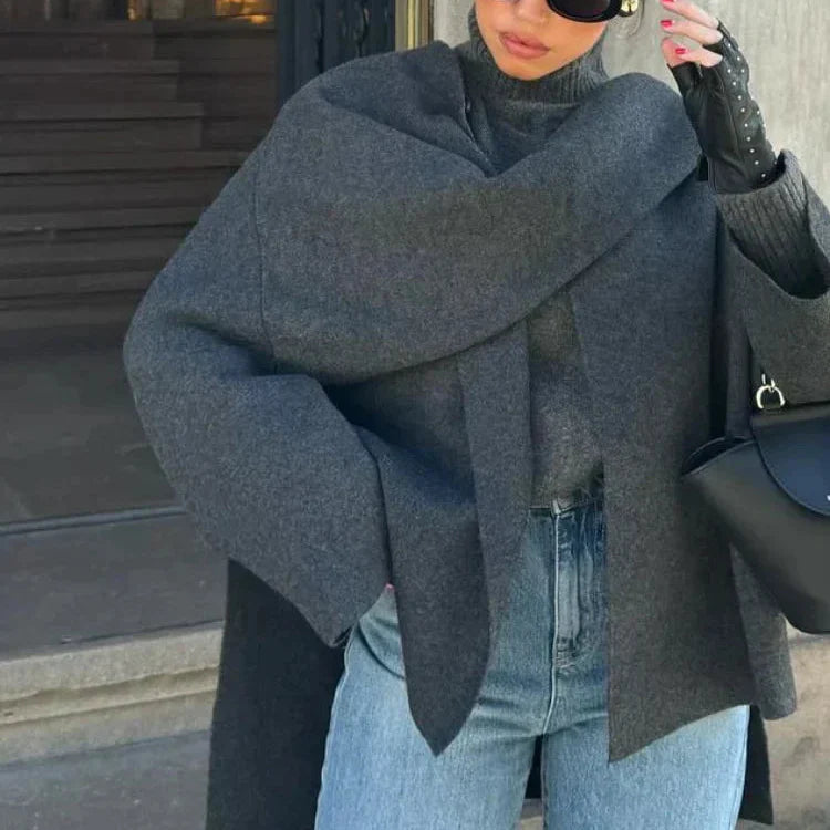 Donna - Elegante mantello caldo