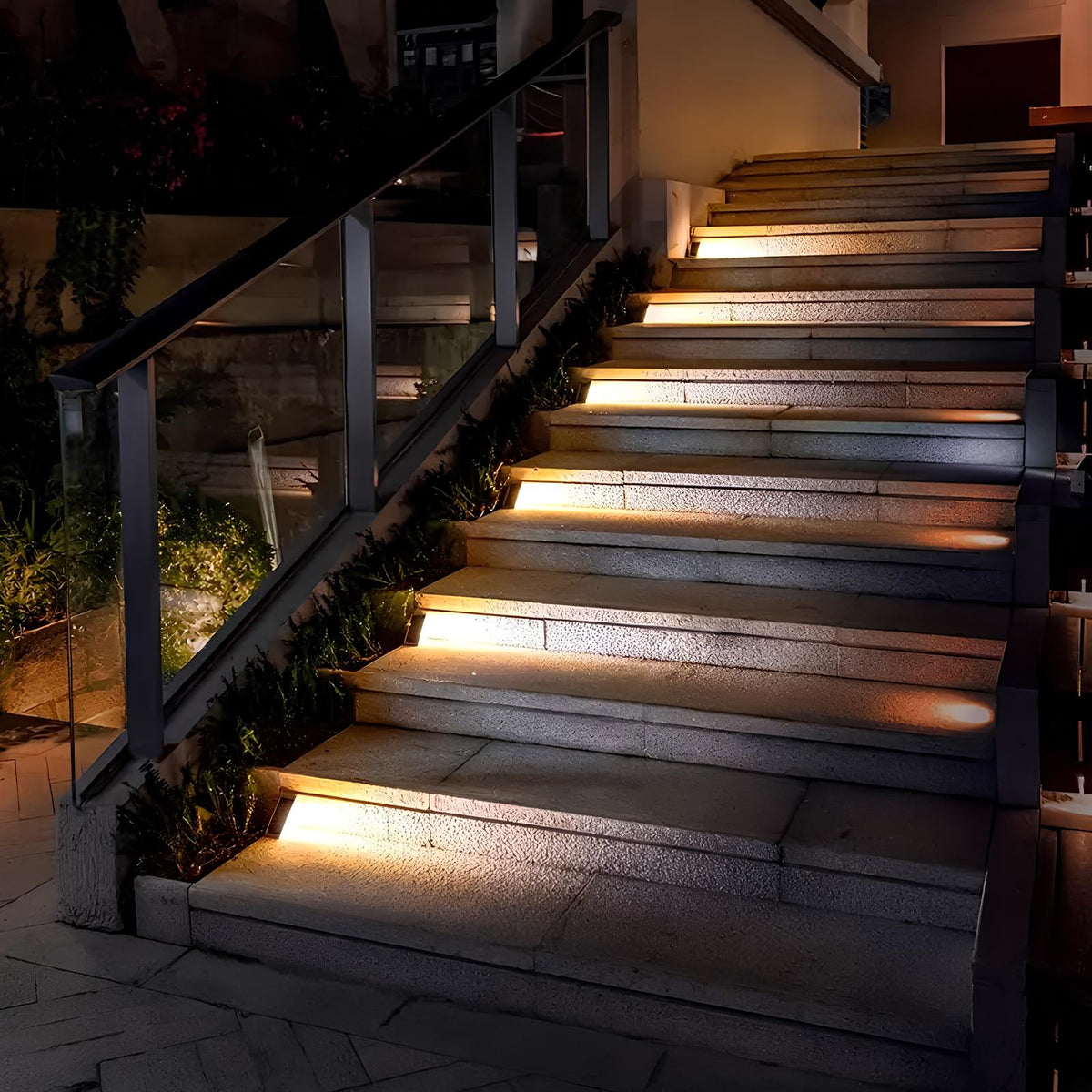 Luci Solari per Scale a LED Impermeabili IP65