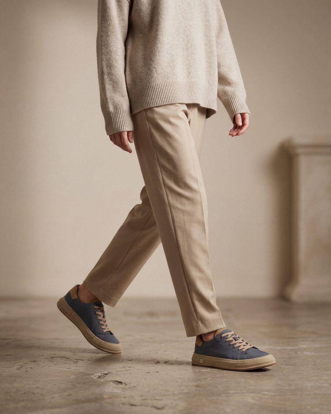 Sneakers Uomo in Tela, Design Minimal