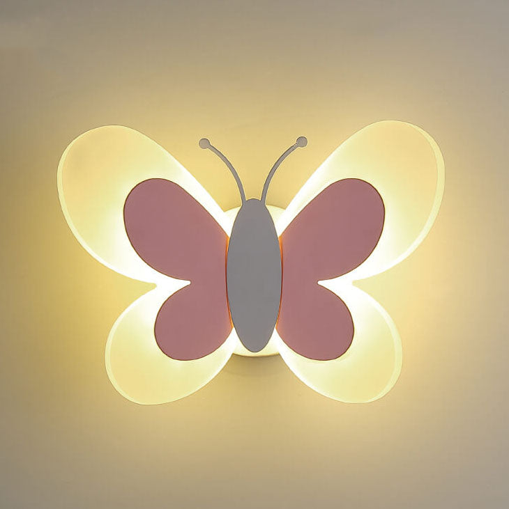 Lampada da Parete LED a Farfalla con Luce Calda