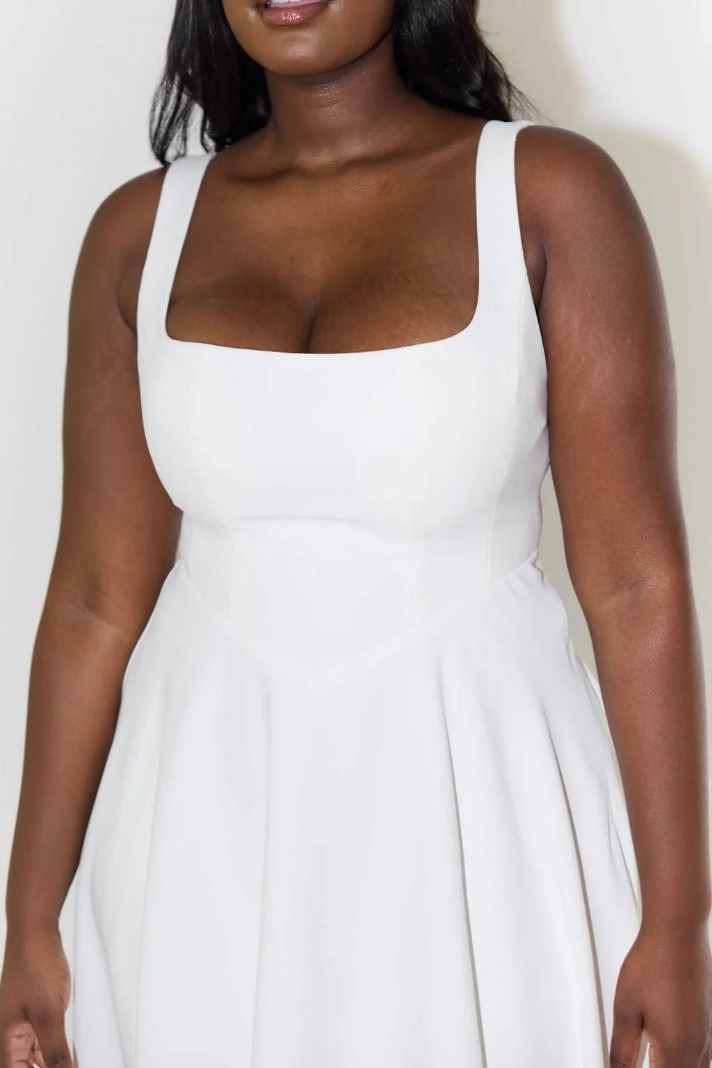 Iona Square Neck Cocktail Midi Dress_6