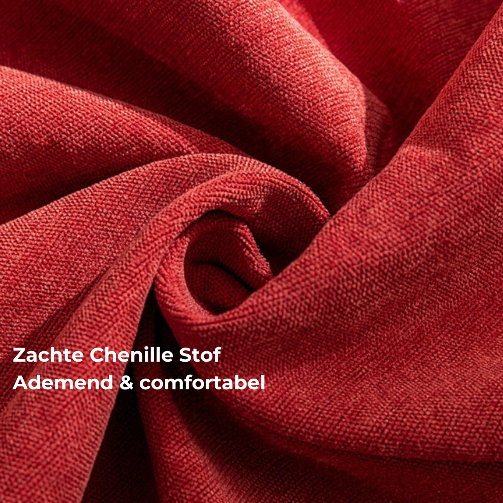 Copridivano in Chenille Antiscivolo con Fondo in Silicone