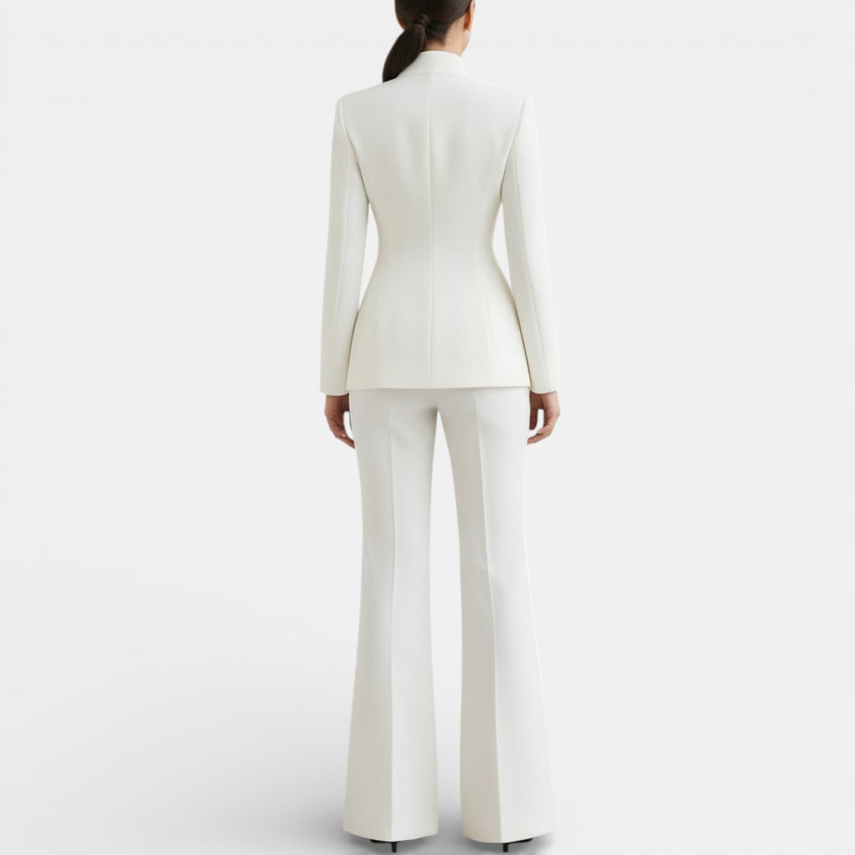 Tailleur Donna Elegante Giacca e Pantalone Monopetto