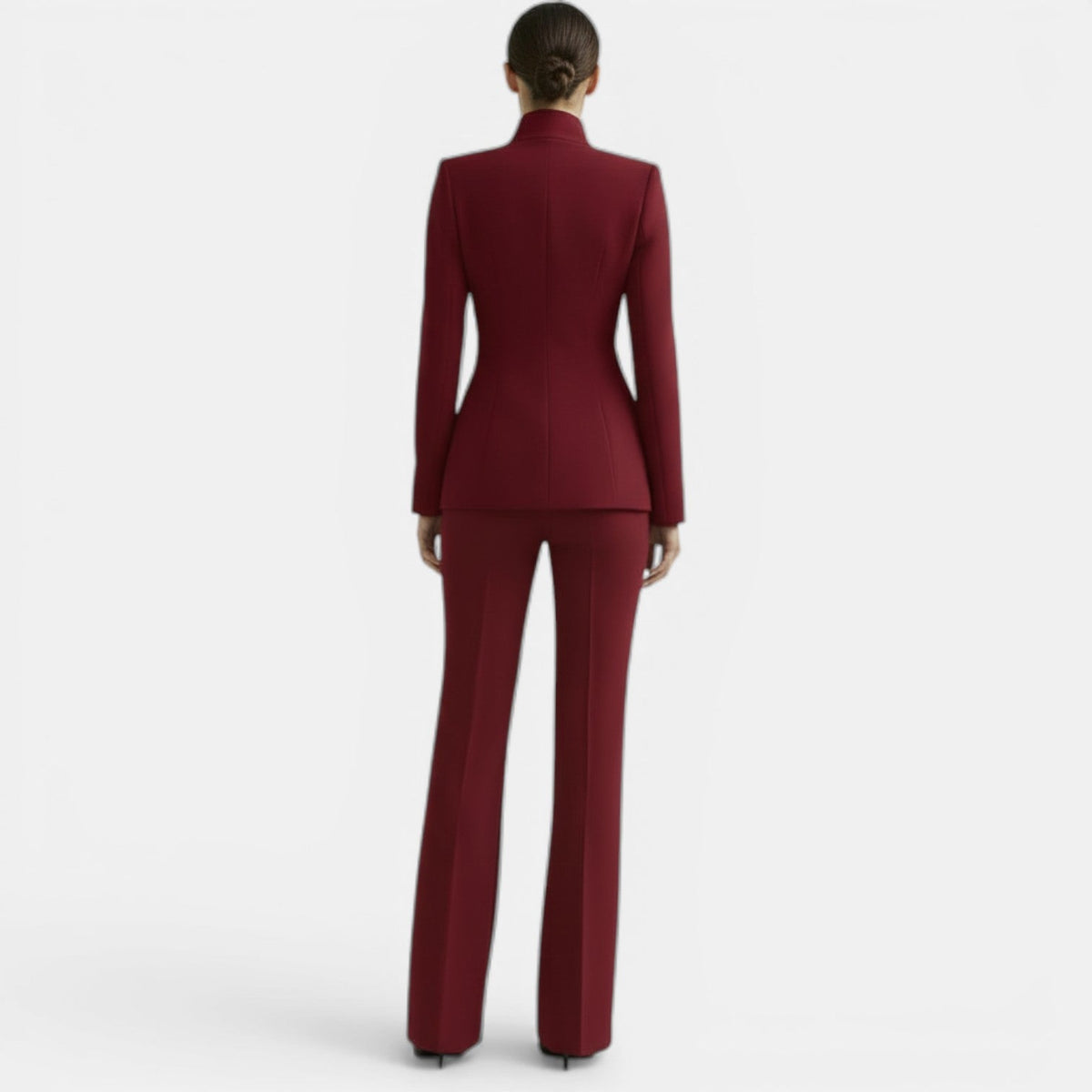 Tailleur Donna Elegante Giacca e Pantalone Monopetto