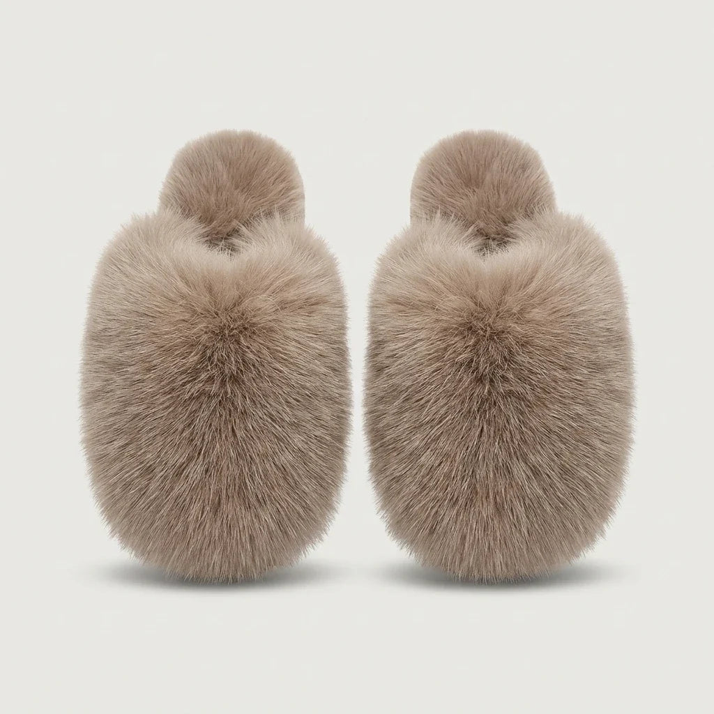 Pantofole Donna Invernali Peluche Morbide Antiscivolo