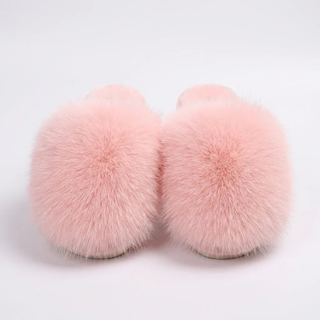 Pantofole Donna Invernali Peluche Morbide Antiscivolo