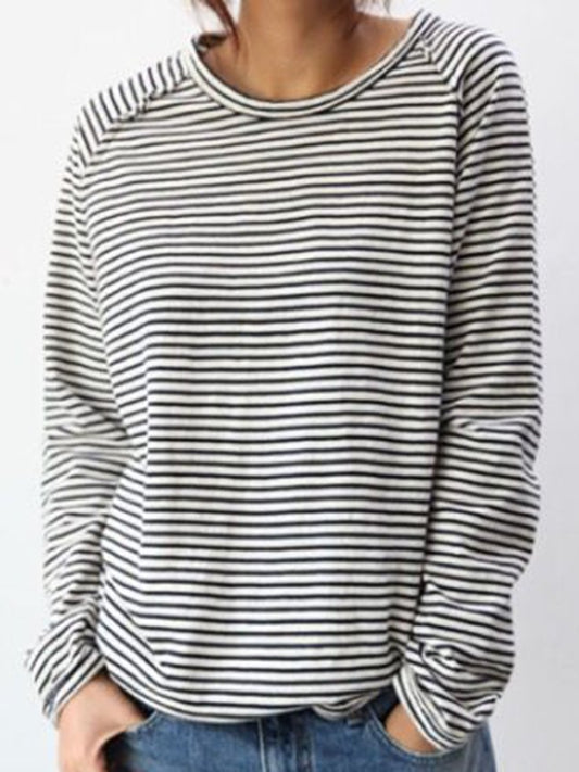 Blusa Slim Fit da Donna – Casual per Primavera e Autunno, con Maniche Lunghe