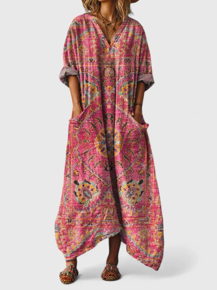 Abito A-line da Donna – Adatto per Occasioni Festive e Uso Estivo