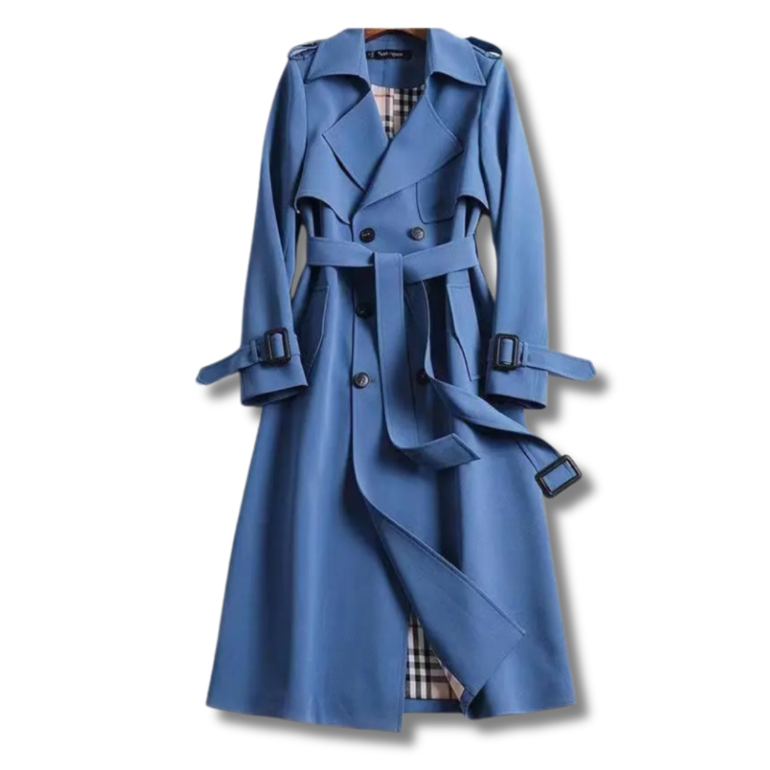 Trench Donna Elegante in Cotone Misto - Vestibilità Classica