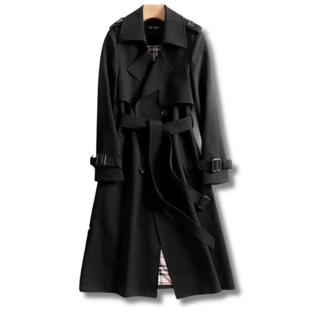 Trench Donna Elegante in Cotone Misto - Vestibilità Classica