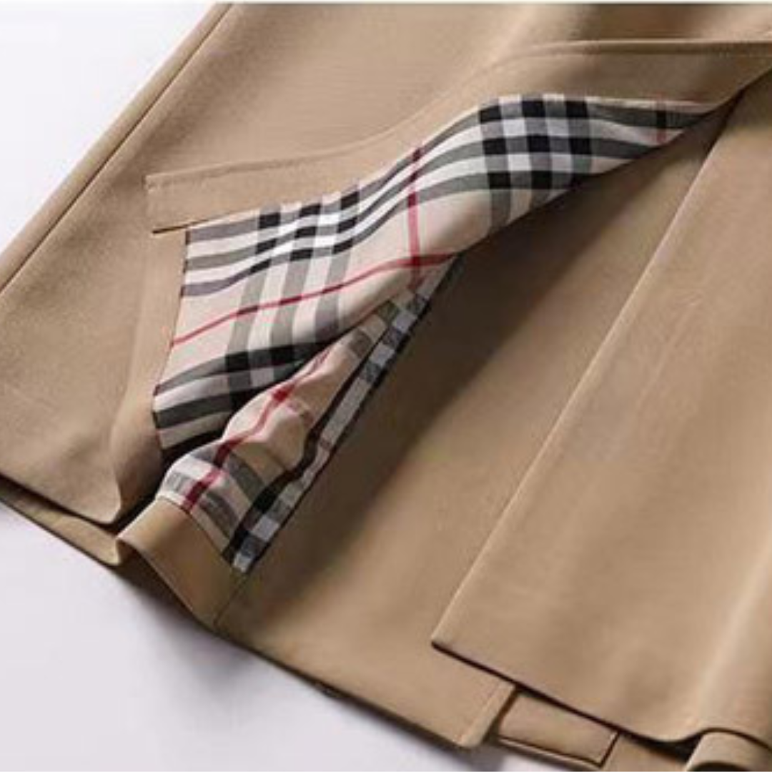Trench Donna Elegante in Cotone Misto - Vestibilità Classica
