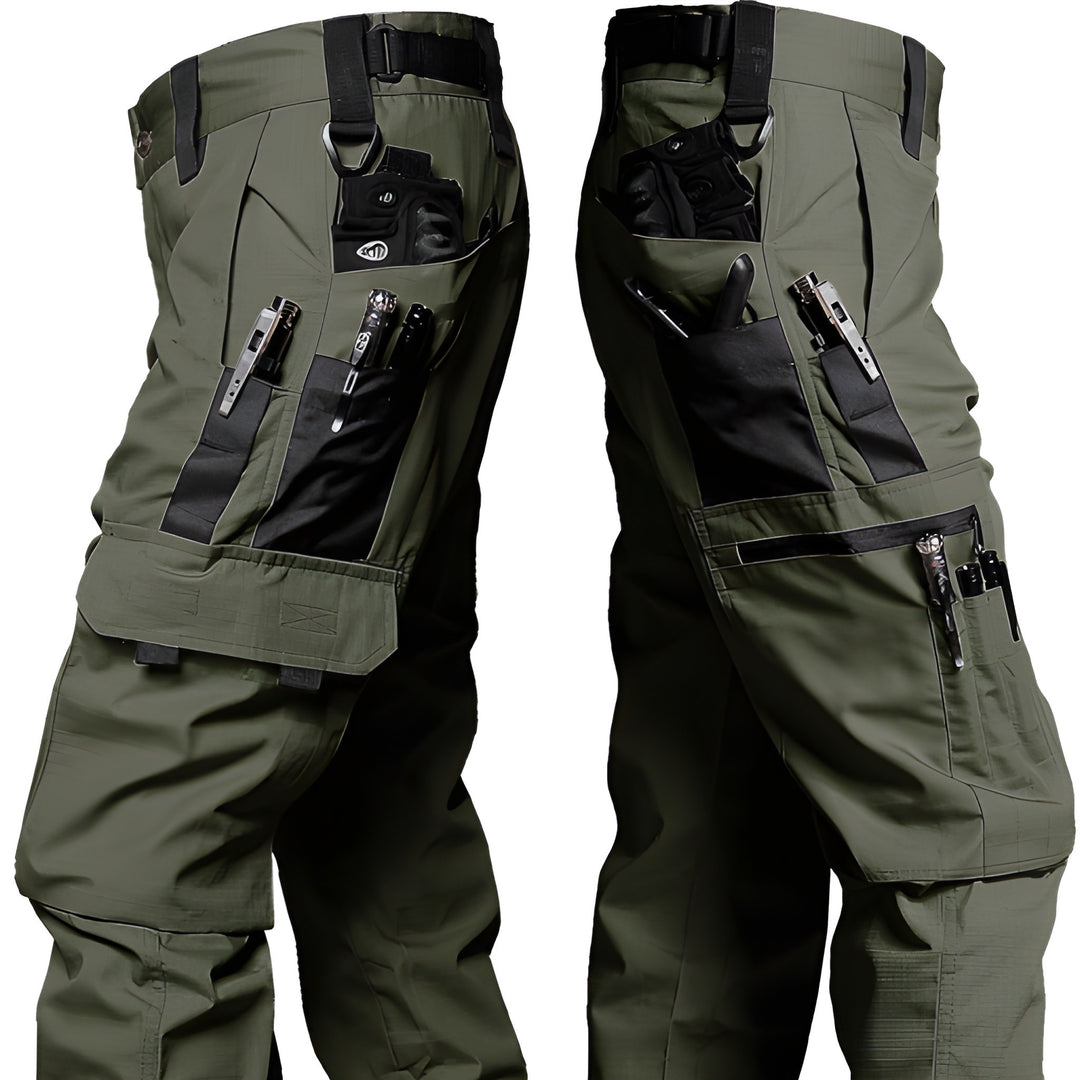 Pantaloni Cargo Uomo Multitasche - Stile Outdoor Resistente