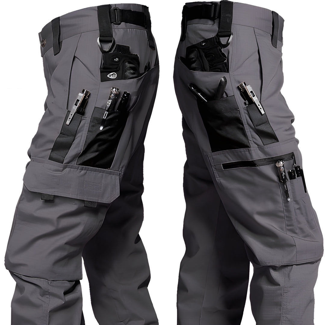 Pantaloni Cargo Uomo Multitasche - Stile Outdoor Resistente