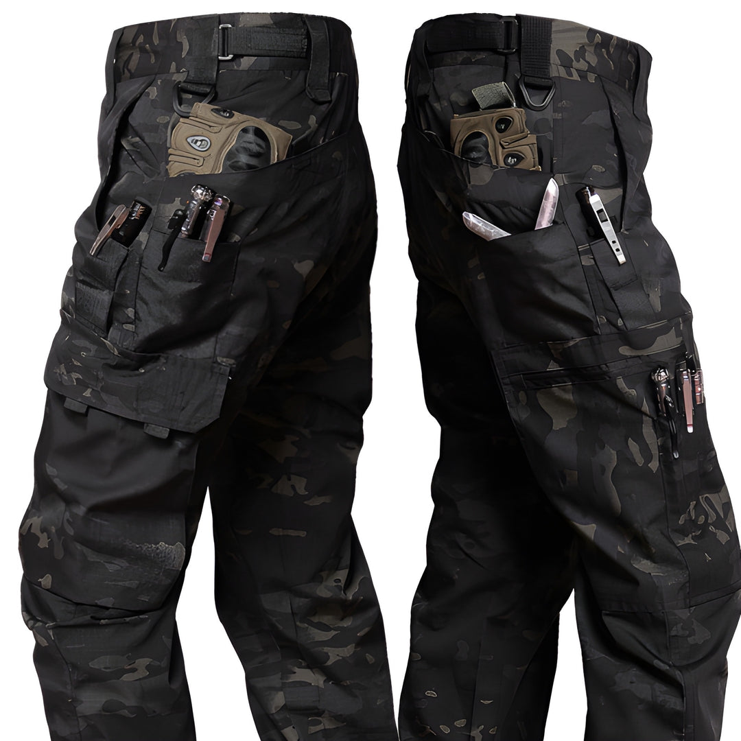 Pantaloni Cargo Uomo Multitasche - Stile Outdoor Resistente