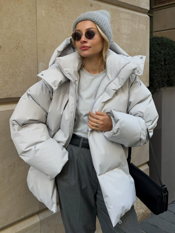 Donna - Giacca invernale - Design elegante e quotidiano