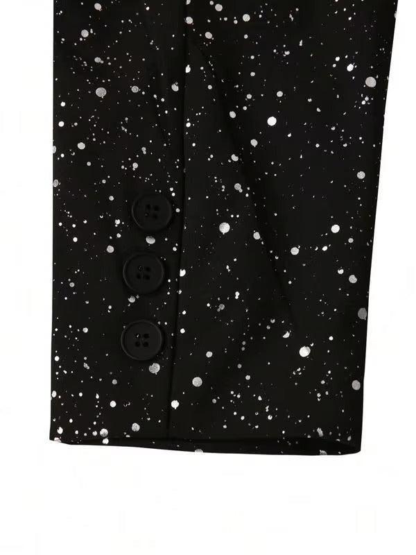 Completo Uomo Glitter Giacca e Pantaloni – Set Elegante Festa