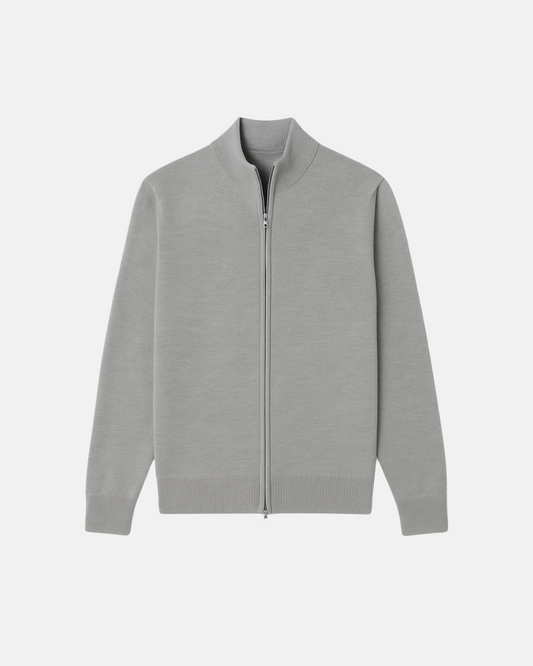 Sweter rozpinany męski slim fit z zamkiem – widok produktu 1 | Ionotix
