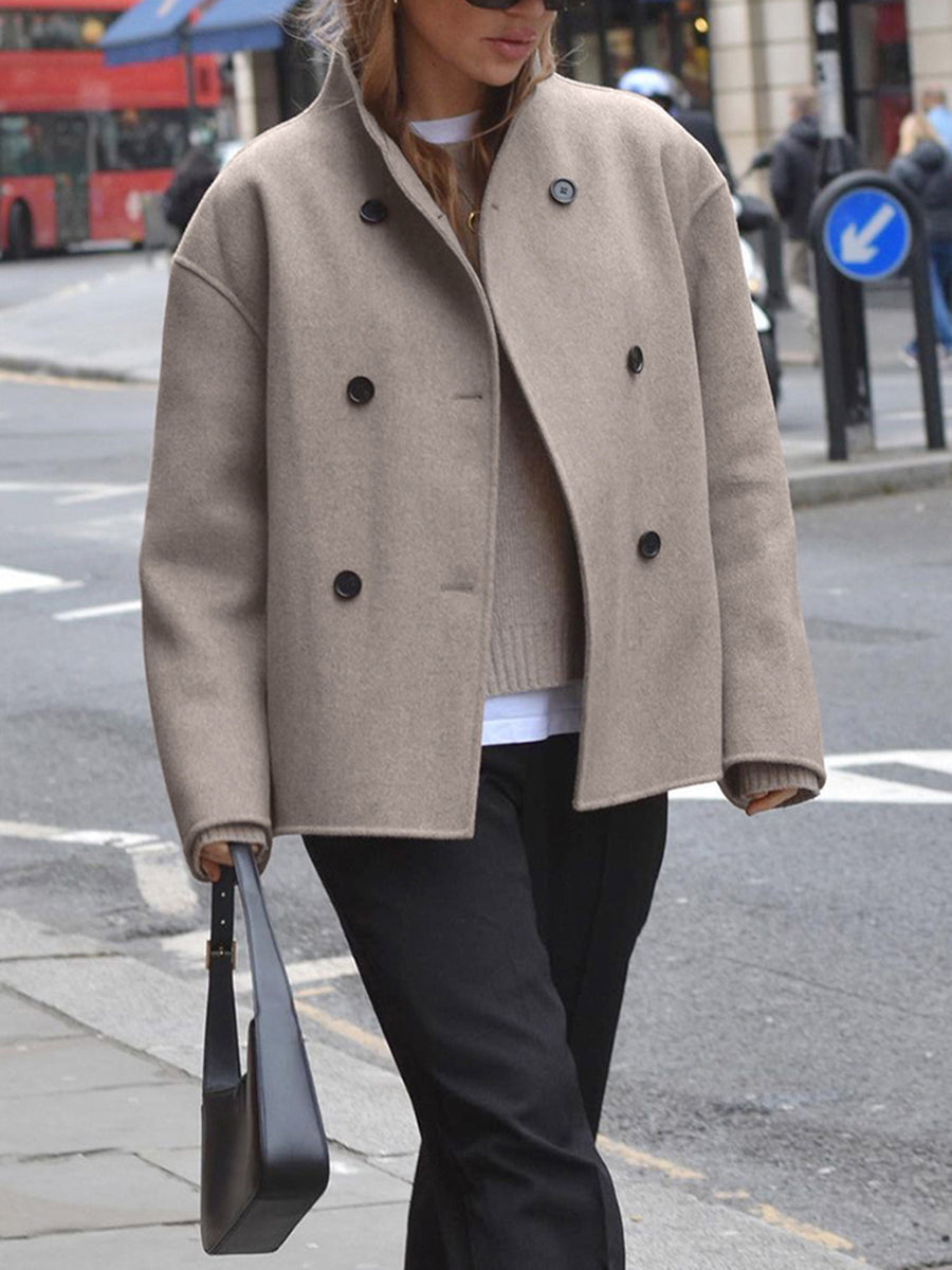 Giacca Oversized da Donna – Con Cappuccio, Adatta per Autunno e Inverno