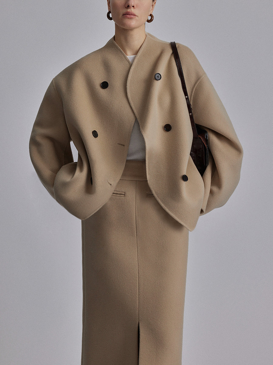 Giacca Oversized da Donna – Con Cappuccio, Adatta per Autunno e Inverno