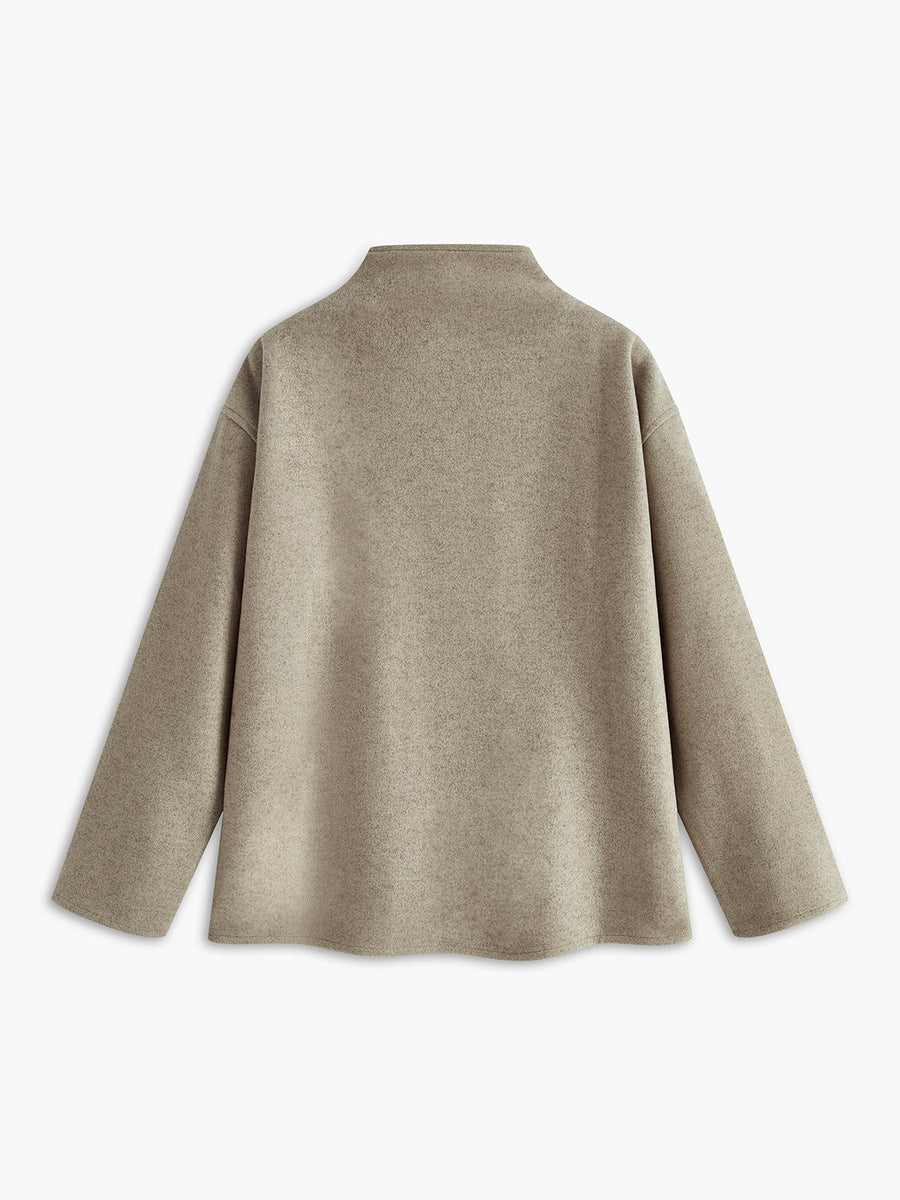 Giacca Oversized da Donna – Con Cappuccio, Adatta per Autunno e Inverno