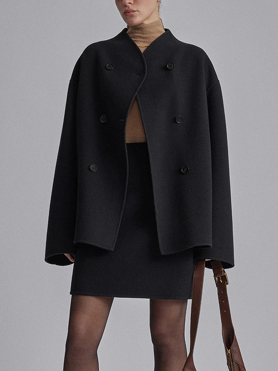 Giacca Oversized da Donna – Con Cappuccio, Adatta per Autunno e Inverno