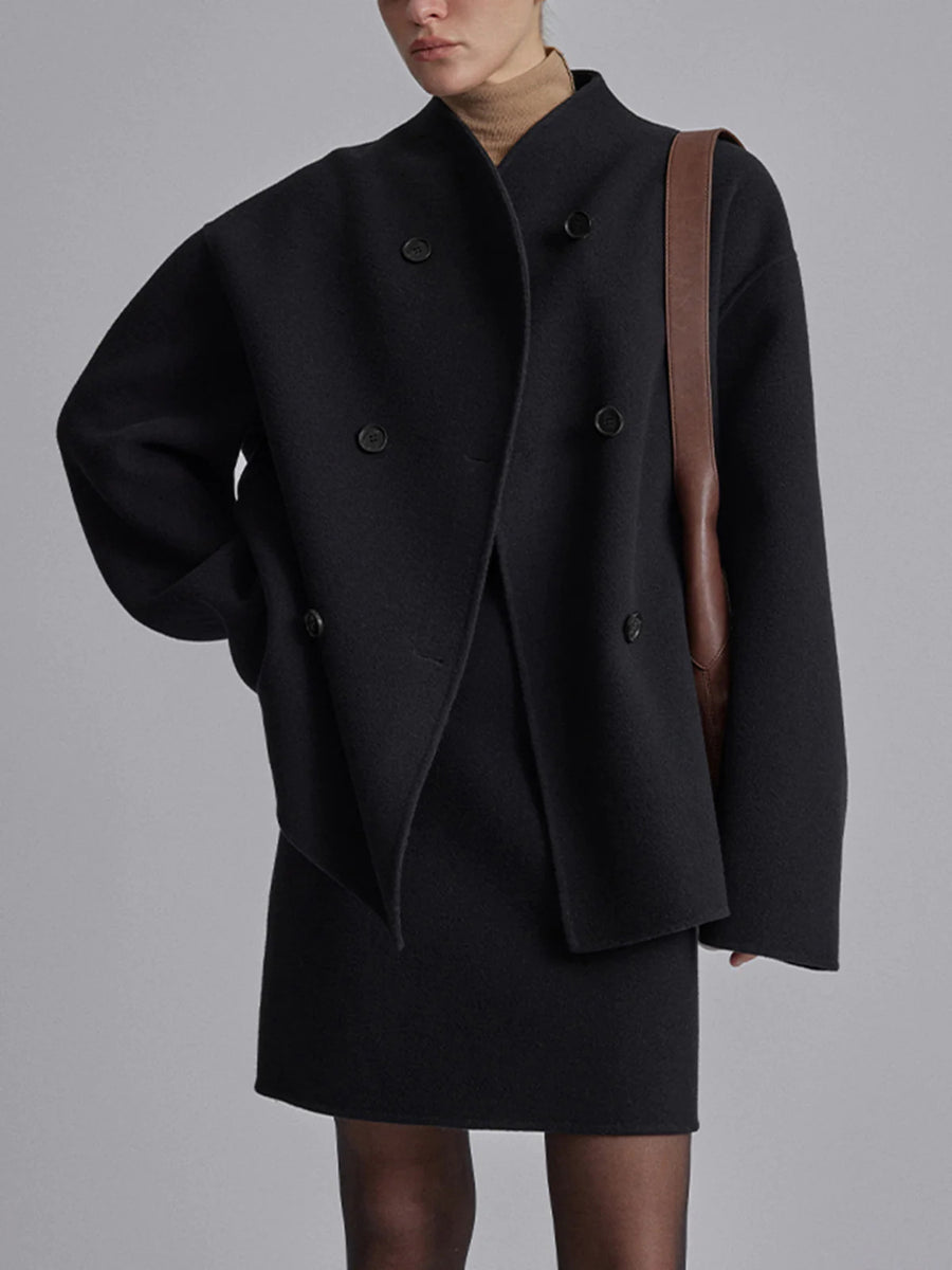 Giacca Oversized da Donna – Con Cappuccio, Adatta per Autunno e Inverno