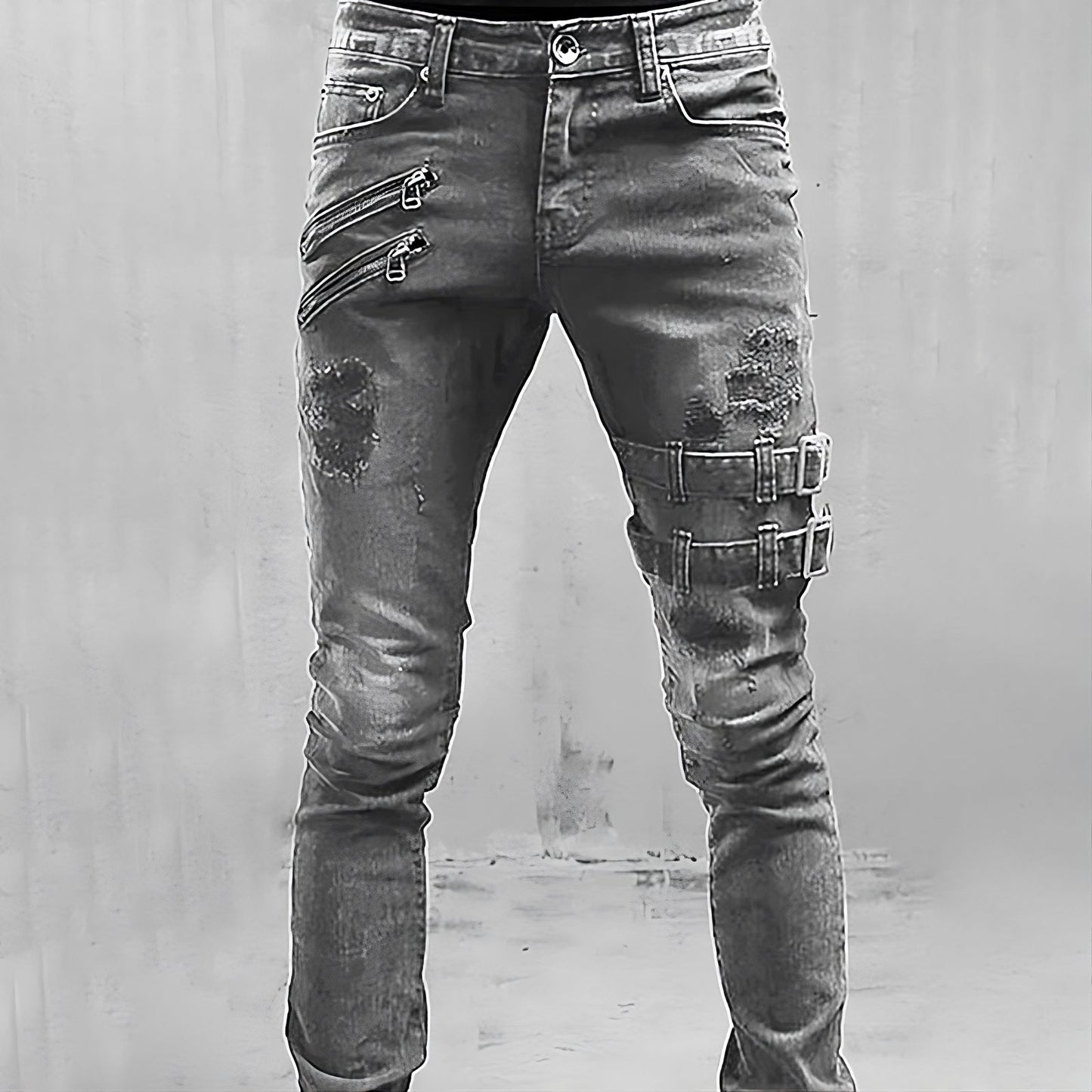 Pantaloni Slim Fit da Uomo – Adatti per Uso Casual e Quotidiano