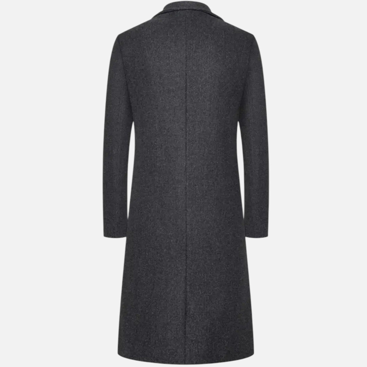 Cappotto Uomo Monopetto Lungo al Ginocchio - Vestibilità Slim