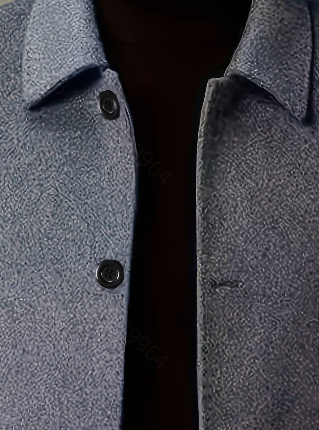 Cappotto Uomo in Lana Monopetto Fit Relaxed con Collo Classico