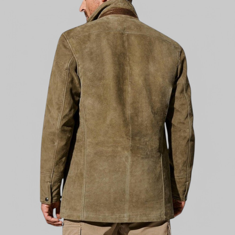 Blazer Uomo Vintage Stile Field - Giacca Autunnale Classica