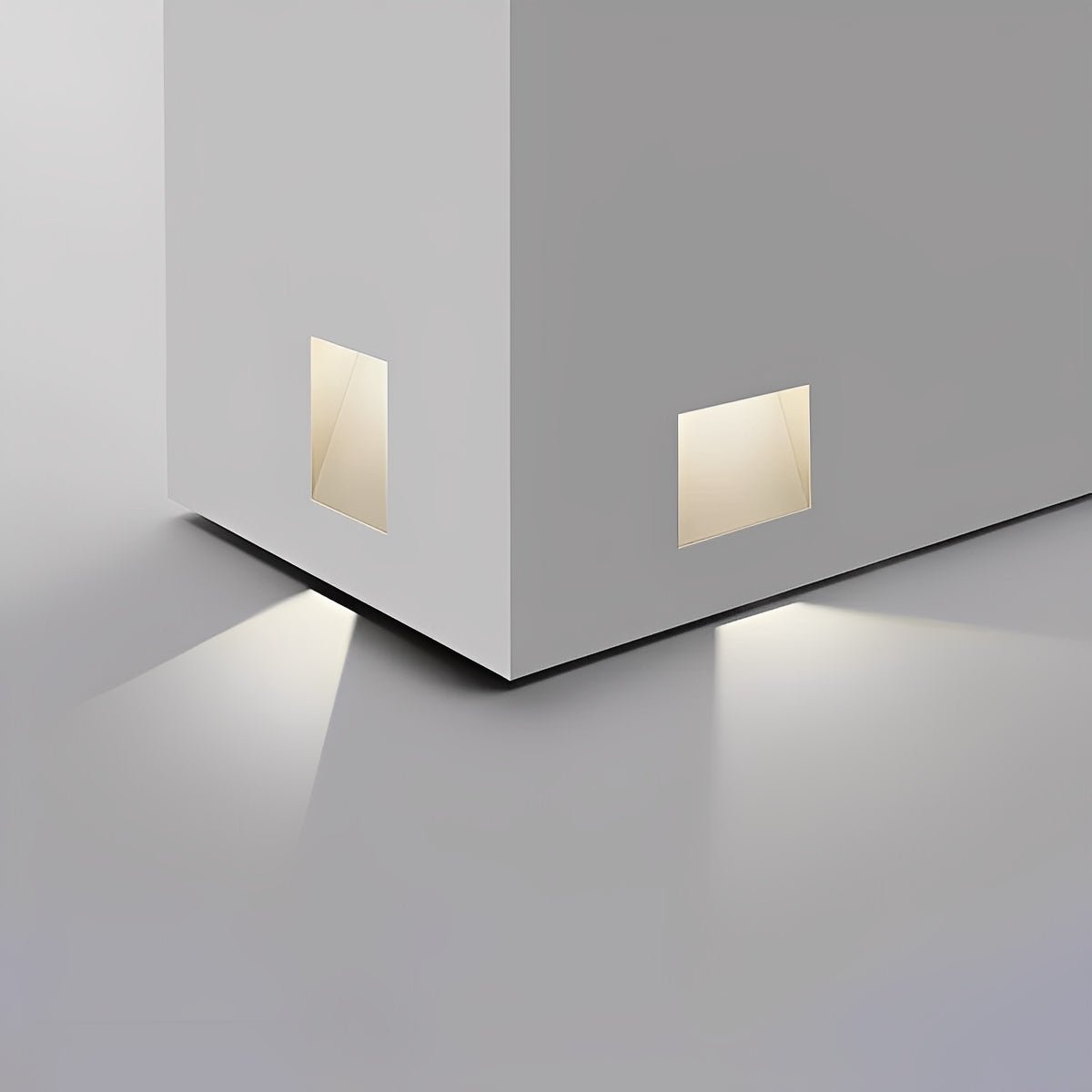Applique da Parete LED Minimalista Bianca con Sensore di Movimento