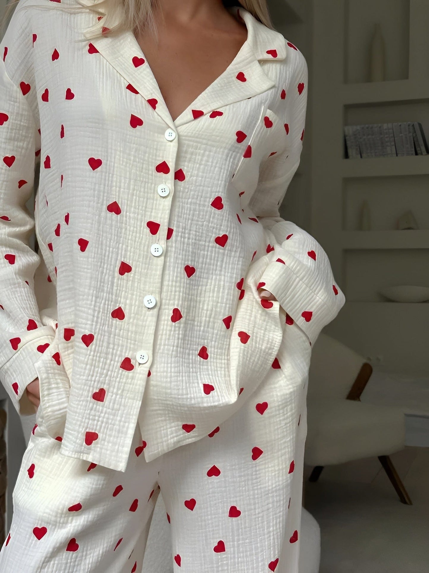 Set Donna – Vestibilità Confortevole per Uso Domestico, Adatta a Tutte le Stagioni
