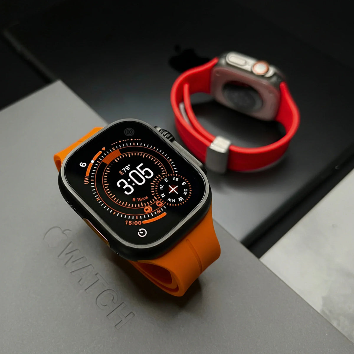 Cinturino per Apple Watch in Silicone con Chiusura Magnetica a Farfalla