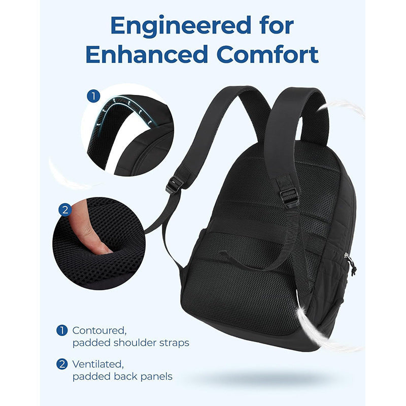 Zaino Porta PC Imbottito con Scomparti Multipli
