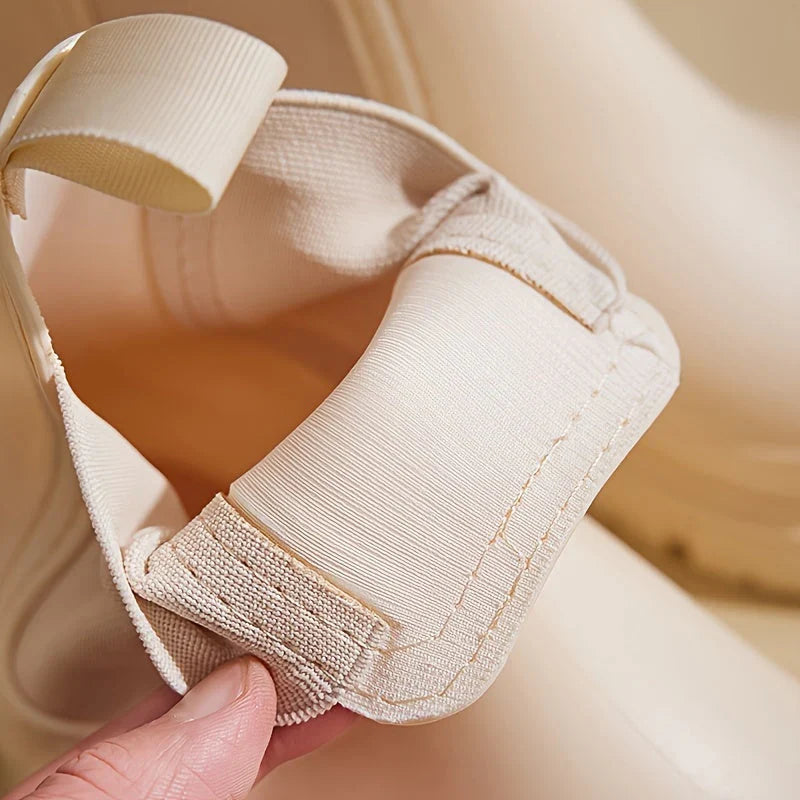 Stivali da Pioggia Donna con Suola Antiscivolo, Impermeabili e Versatili