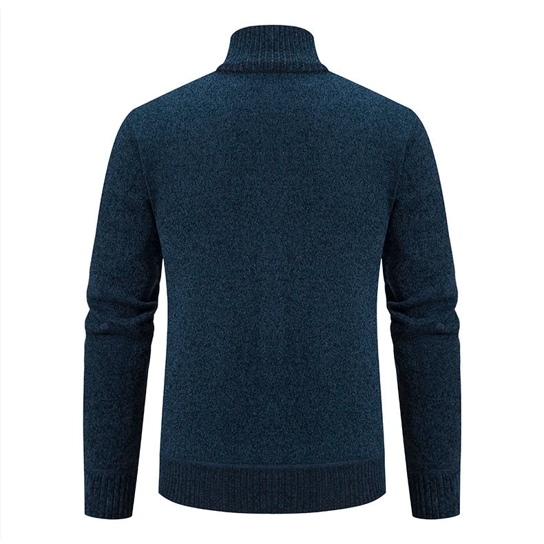 Cardigan Uomo Imbottito in Maglia Morbida