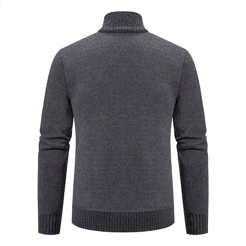Cardigan Uomo Imbottito in Maglia Morbida