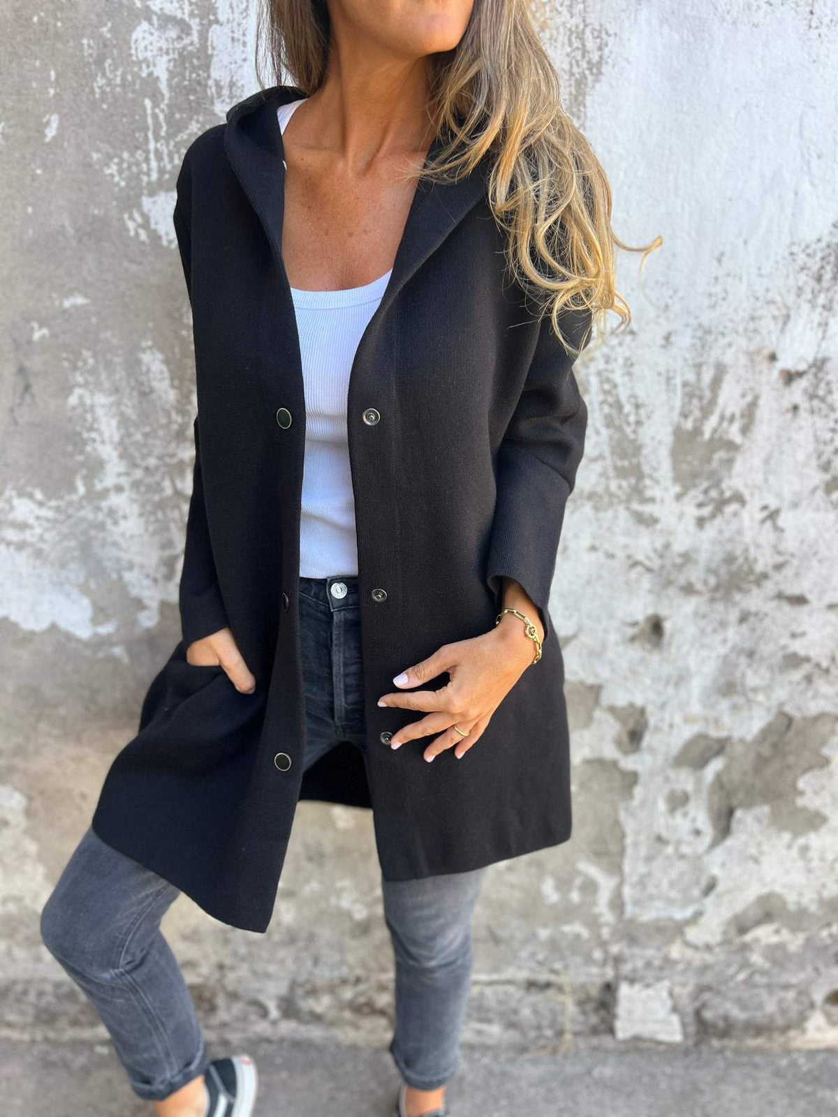 Felpa Oversized da Donna – Casual, Con Cappuccio, Adatta per Primavera e Autunno