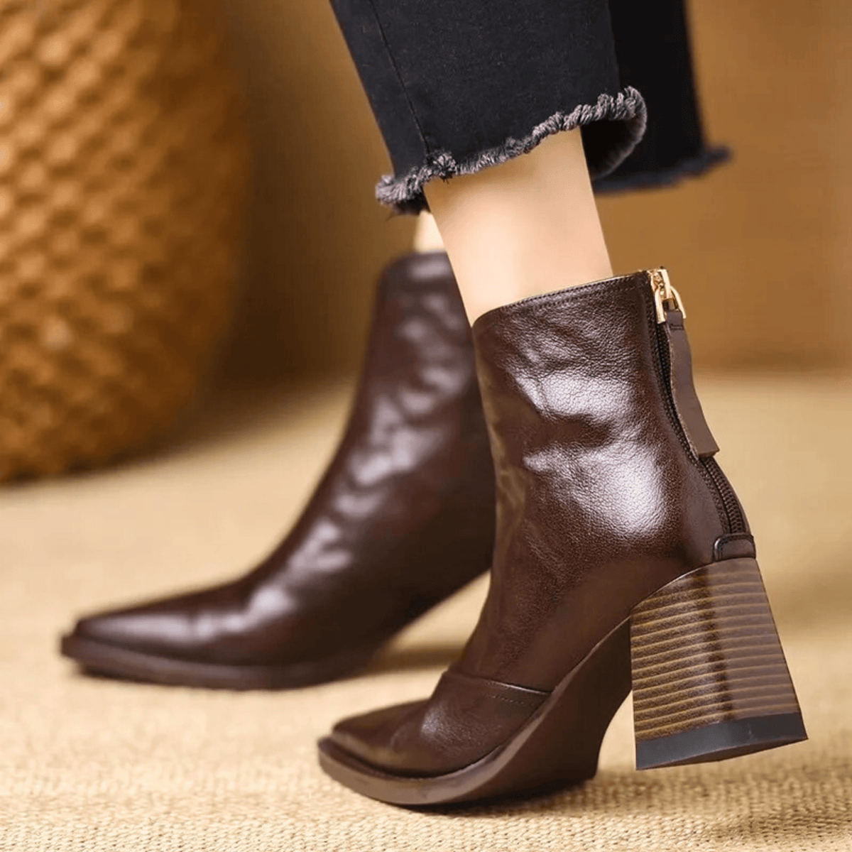 Weston & Finch - The Ovelle Boot - 14:365458dark brown;200000124:200000337