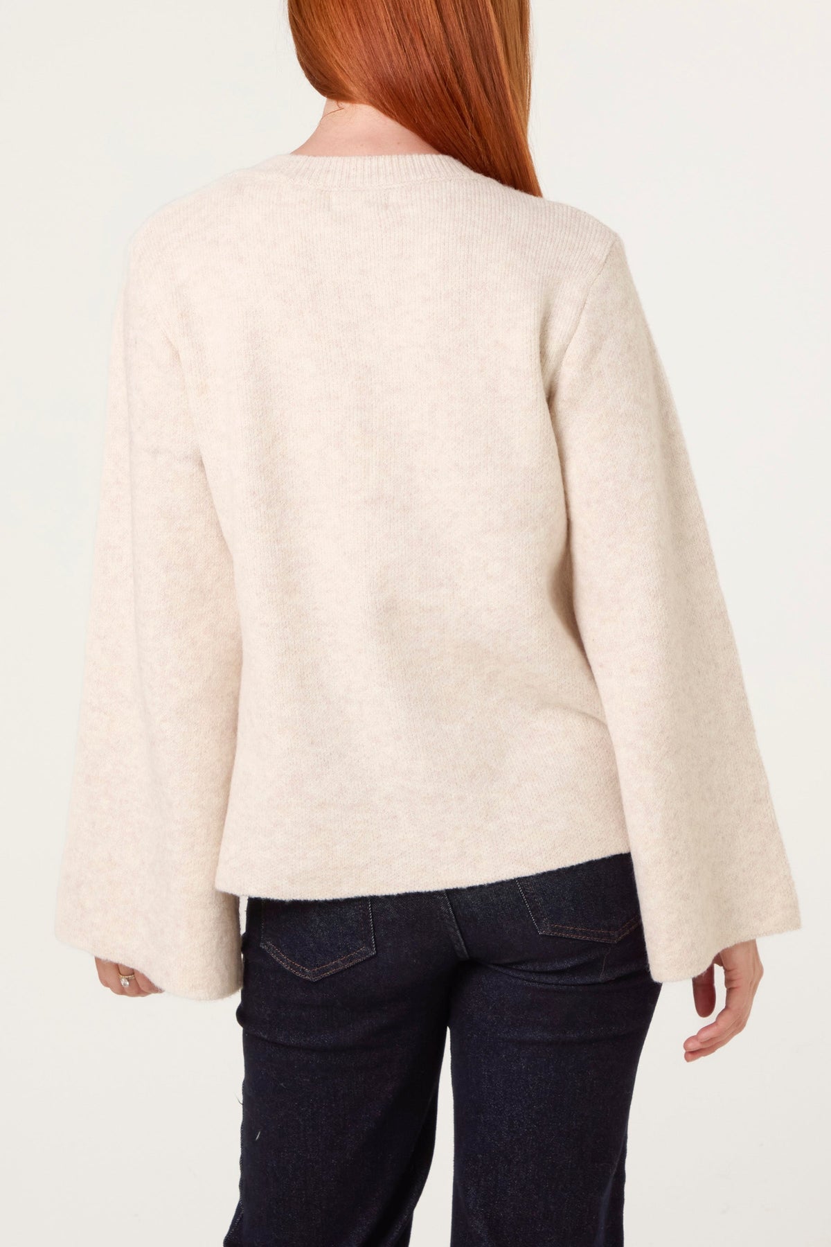 Cardigan Donna Morbido con Fiocco Laterale