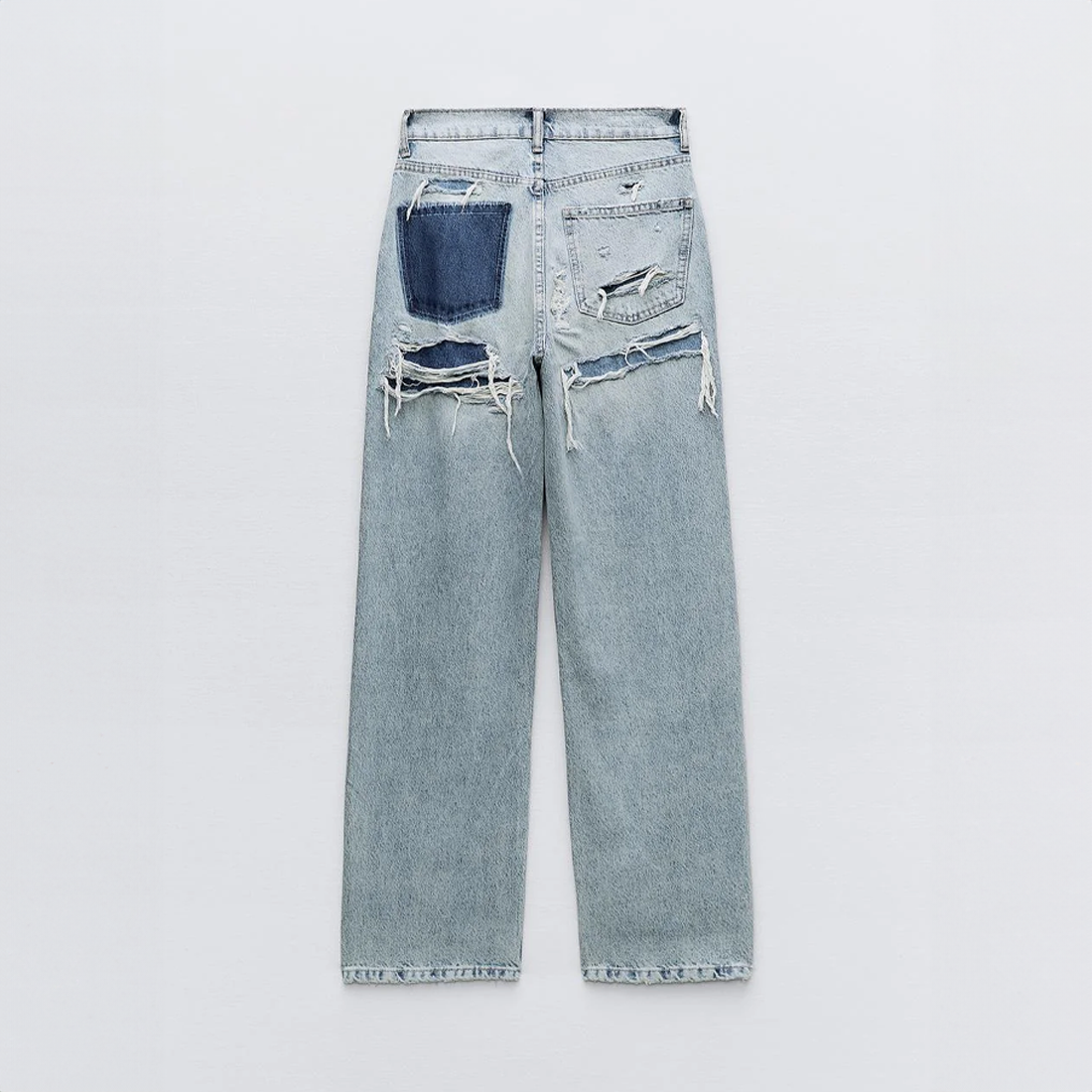 Pantaloni Slim Fit Donna – Look Vintage con Strappi, Adatti per Uso Casual e Quotidiano